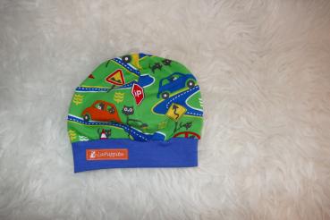 Beanie Kopfumfang 44-46cm "Autofahrt"